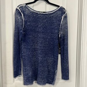 Nic+Zoe sheer sweater